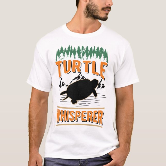Schildkrötenflüsterer Mini Kopie T-Shirt (Vorderseite)