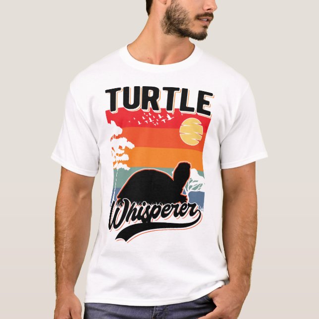 Schildkrötenflüsterer Mini T-Shirt (Vorderseite)