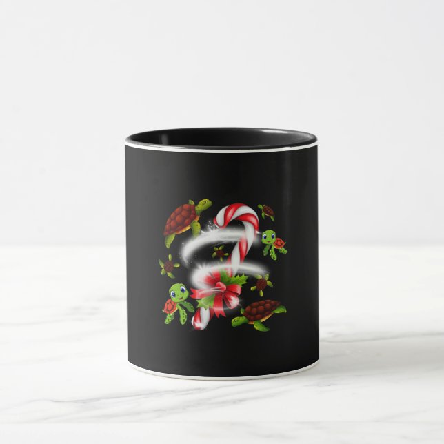 Schildkrötengift | Turtle Candy Sweet Christmas Tasse (Zentrum)
