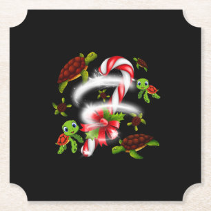 Schildkrötengift Turtle Candy Sweet Christmas Untersetzer