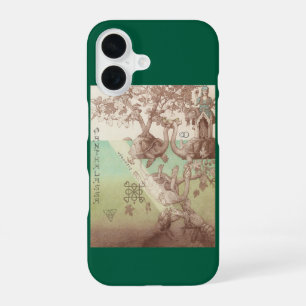 Schildkröteninseln Fantasy Nature Illustration iPhone 16 Hülle