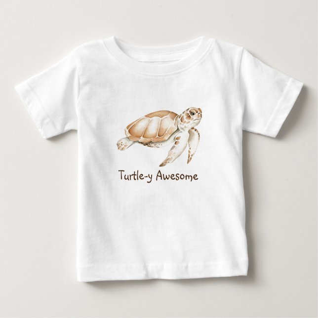 Schildkrötenlärm Phantastisch Turtle Fusion Zitat  Baby T-shirt (Vorderseite)