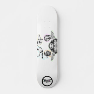 Schildkrötenlephant Bären Bird Octopus Line Art ze Skateboard
