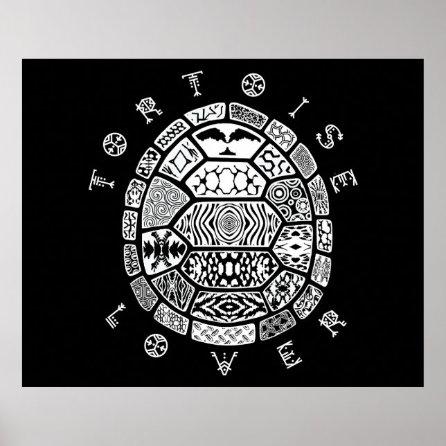 Schildkrötenliebhaber 2 poster (Vorne)