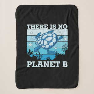 Schildkrötenliebhaber Es gibt keinen Planeten B Sherpadecke