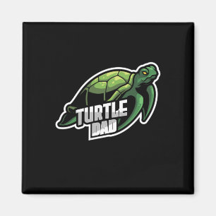 Schildkrötenliebhaber   Schildkrötenvater Magnet