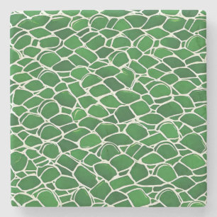 Schildkrötenmuster-Muschel Steinuntersetzer