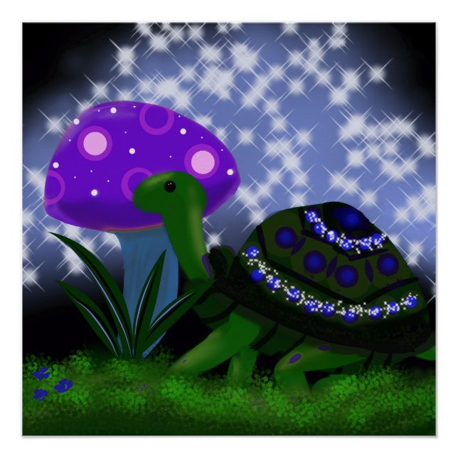 Schildkrötenposter Poster (Vorderseite)