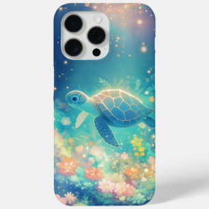Schildkrötenreise durch einen lebendigen unterseei Case-Mate iPhone hülle