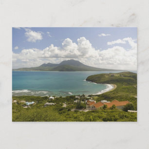 Schildkrötenstrand, südöstliche Halbinsel, St. Kit Postkarte