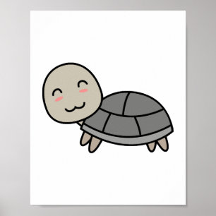 Schildkrötentier Poster