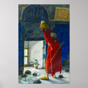 Schildkrötentrainer 2   Osman Hamdi Bey   Poster