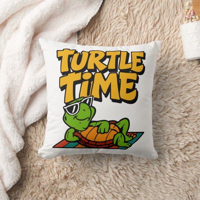 Schildkrötenzeit Kissen (Decke)