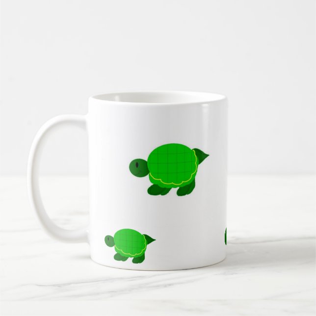 Schildkrötenzeit Tasse (Links)