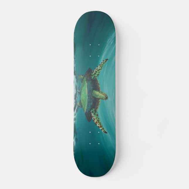 Schildkröteüberfahrt Skateboard (Vorderseite)