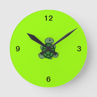 Schildkröteuhr Runde Wanduhr
