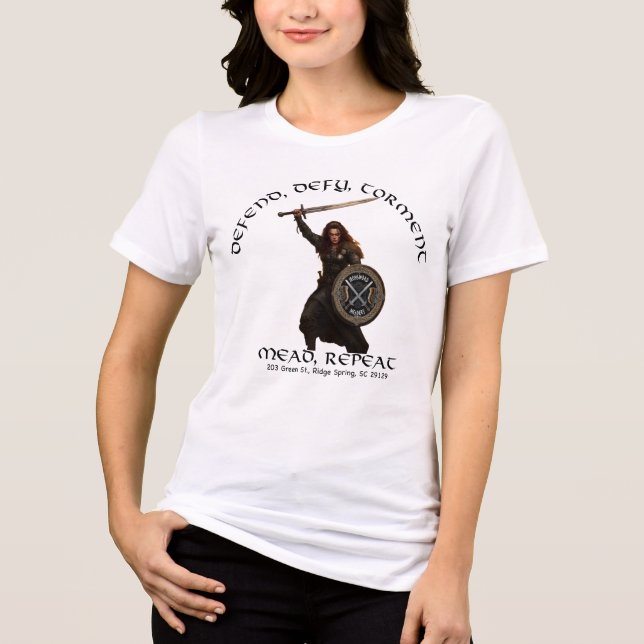 SchildmädchenSpecial Tri-Blend Shirt (Vorderseite)
