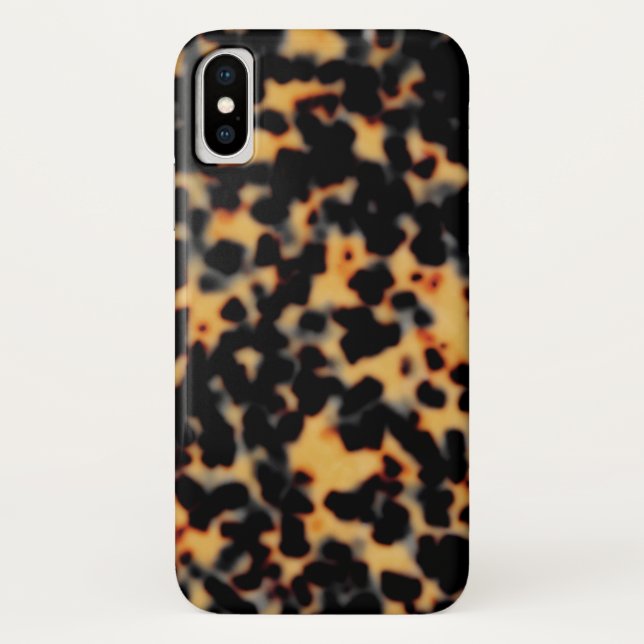 Schildpatt-Druck/Muster iPhone Fall, Tokyo Case-Mate iPhone Hülle (Rückseite)