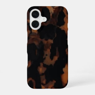 Schildpatt-Muster, Chic Amber Schildpatt iPhone 16 Hülle