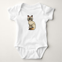 Schildpattspitzen-Birman / Ragdoll-Katze