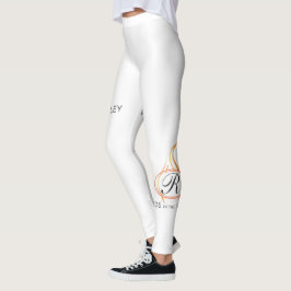Schilf im Valley Circle R Logo Yoga Leggings