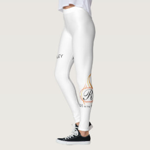 Schilf im Valley Circle R Logo Yoga Leggings