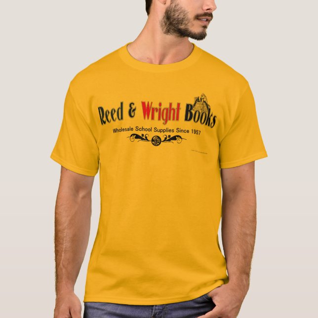 Schilf u. Wright-Bücher T-Shirt (Vorderseite)