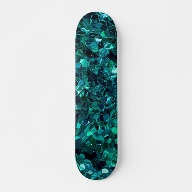 Schillernd Skateboard (Vorne)
