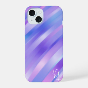 Schillernde Bänder Personalisierte Handyhülle iPhone 15 Hülle