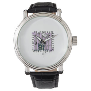 Schillernde Kokette Halloween Armbanduhr