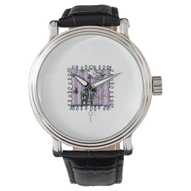 Schillernde Kokette Halloween Armbanduhr (Vorderseite)
