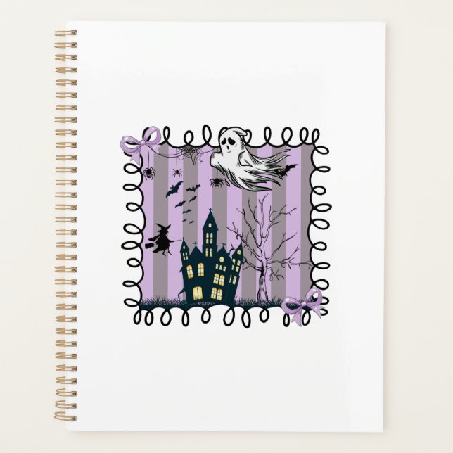 Schillernde Kokette Halloween Planer (Vorderseite)