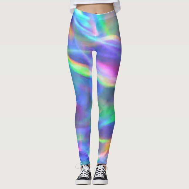 Schillernde Leggings (Vorderseite)