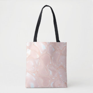 Schillernde Perlen-Flüssig-Marmor-Ästhetik-Tasche
