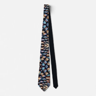 Schillernde Schuppen Krawatte
