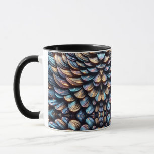 Schillernde Schuppen Tasse