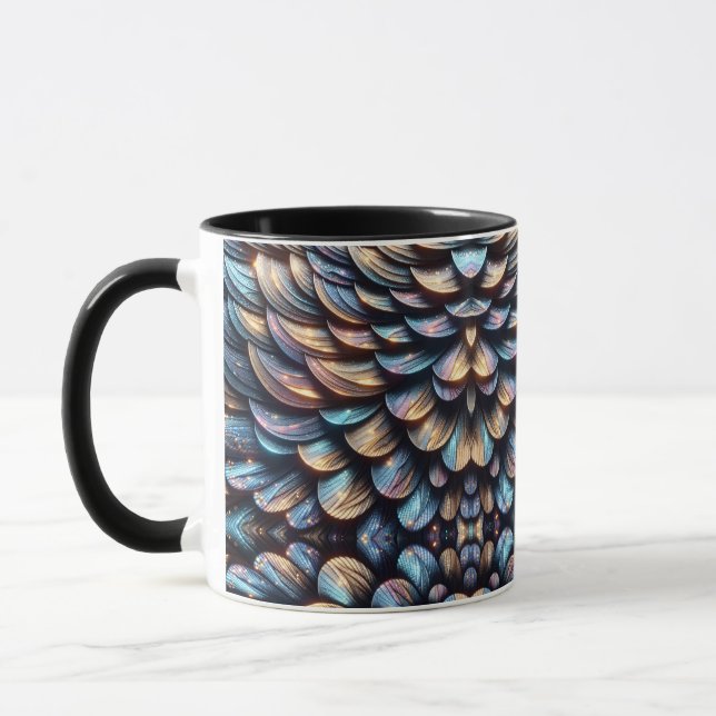 Schillernde Schuppen Tasse (Links)