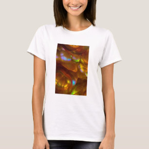 Schillernder orangefarbener Feueropal T-Shirt