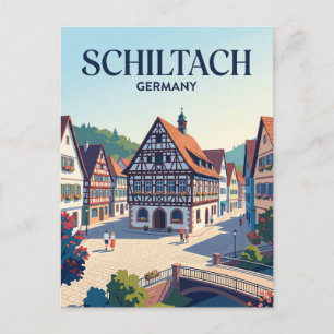 Schiltach Deutschland Postkarte