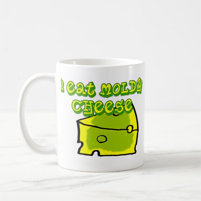 Schimmelige Käse-Tasse Tasse (Links)