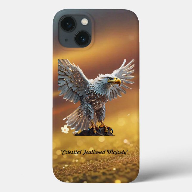 "Schimmering Eagle's Grand Pose" Case-Mate iPhone Hülle (Rückseite)