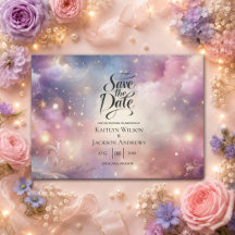Schimmernde Himmelshardust-Hochzeiten
