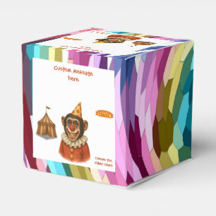 Schimpanse-Clown Chester Geschenkschachtel