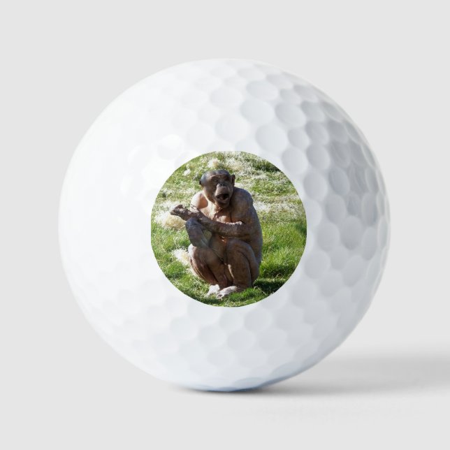 SCHIMPANSE GOLFBALL (Vorderseite)