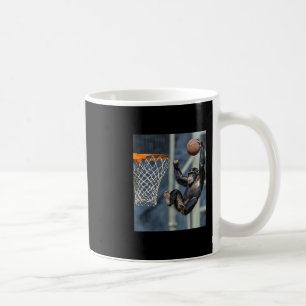 Schimpanse Sketll Affe Lustig Grafik Kaffeetasse