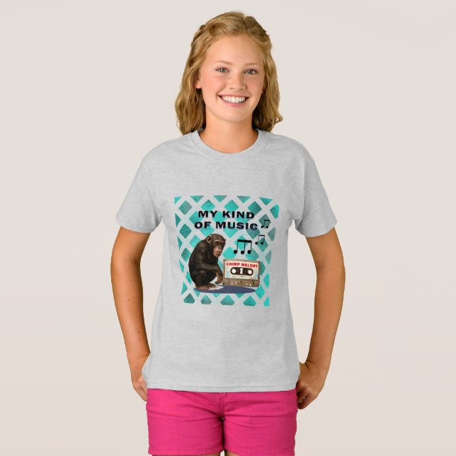 Schimpanse T-Shirt (Vorne ganz)