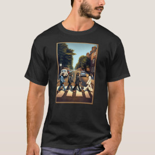 Schimpansen auf der Abbey Road Anfield, Liverpool, T-Shirt