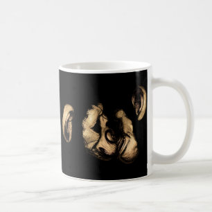 Schimpansen küssen tasse