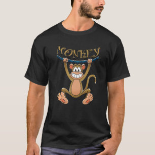 Schimpanzee Niedlicher AffenZoo T-Shirt