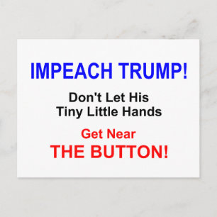 Schimpf Trump! Postkarte